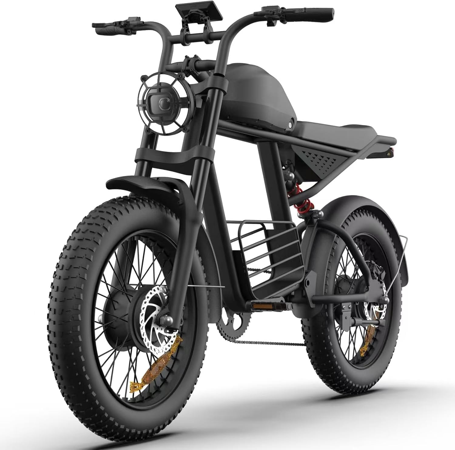 SpeedWind Retro 1000W fat tire electric bike in classic retro style